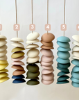 Colorblock Ceramic Wind Chimes