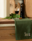 Embroidered Best Host Kitchen Towel