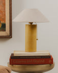 Column Table Lamp in Saffron