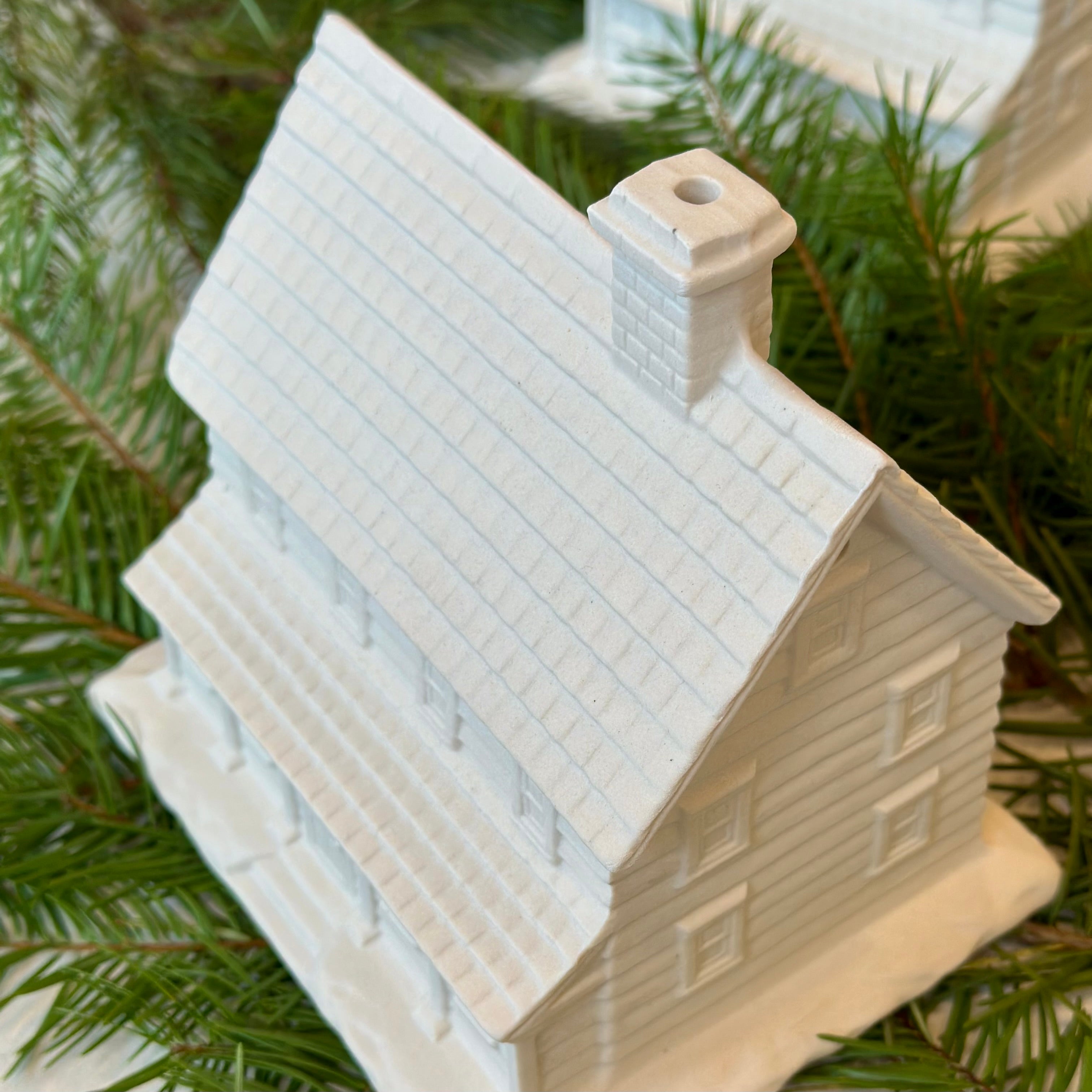 Holiday House Incense Burner