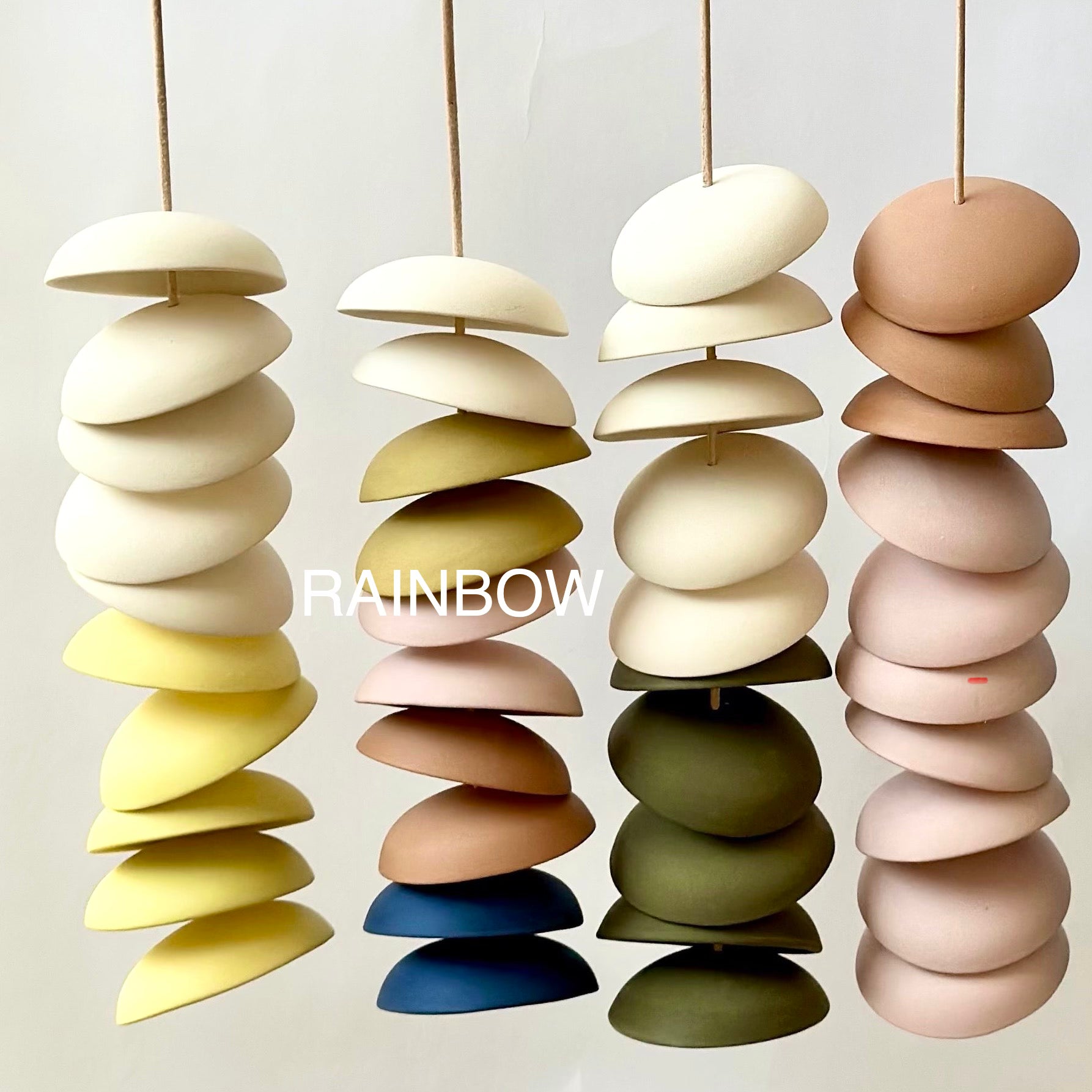 Ceramic Wind Chimes / Seconds