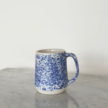 Blue Splatter Mug- Samples