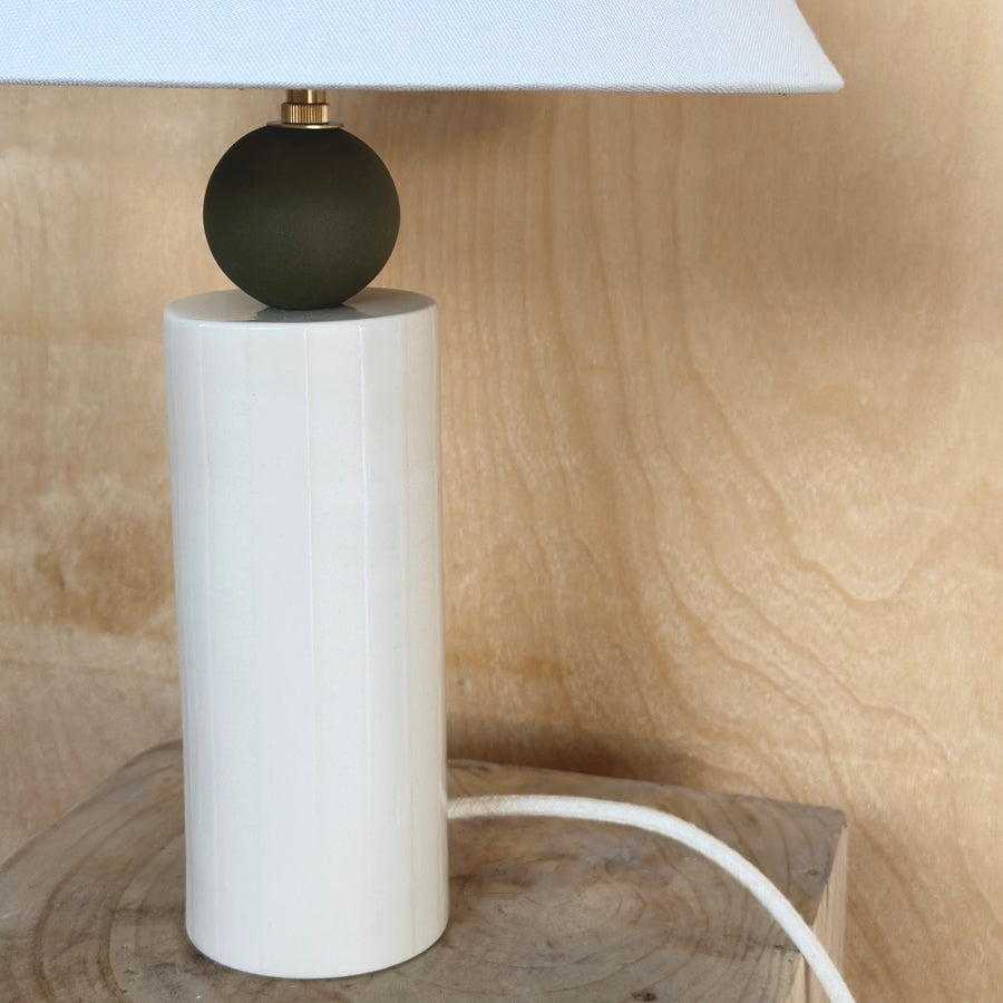 Stripe Beaded Table Lamp- Samples