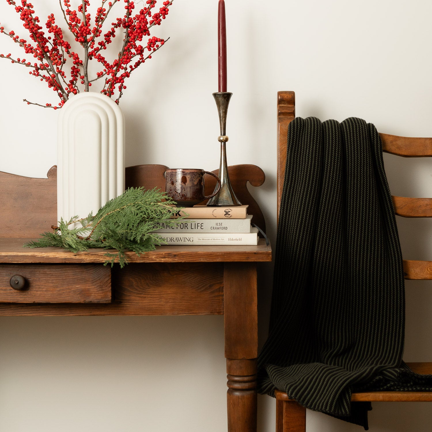 Large Lux Organic Cotton Blanket