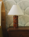 Tile Table Lamp in Paprika
