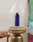 Balance Table Lamp in Cobalt