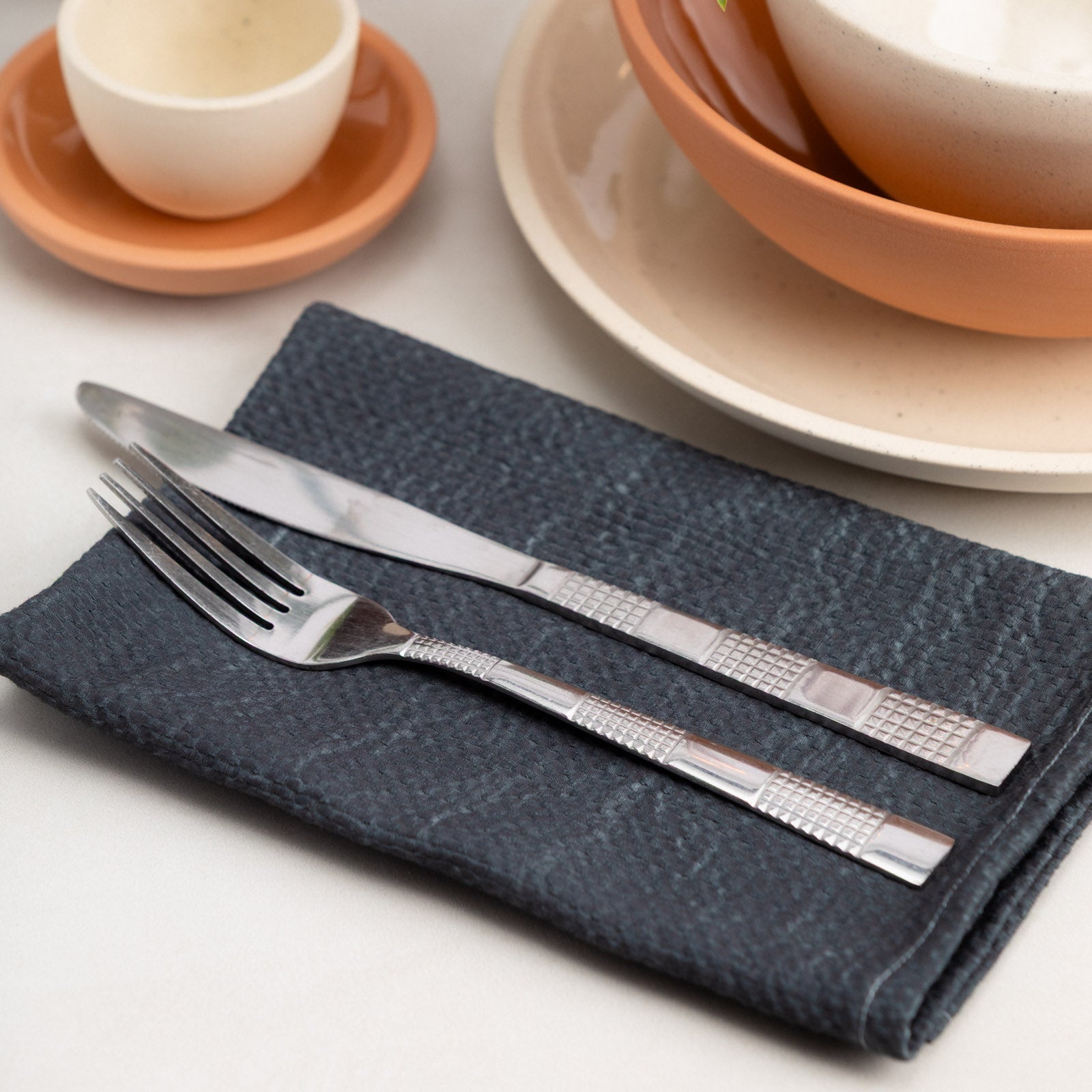 Bubble Cotton Napkins (Set of 4) Handmade