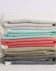 Hand Loomed Cotton Waffle Bath Sheet