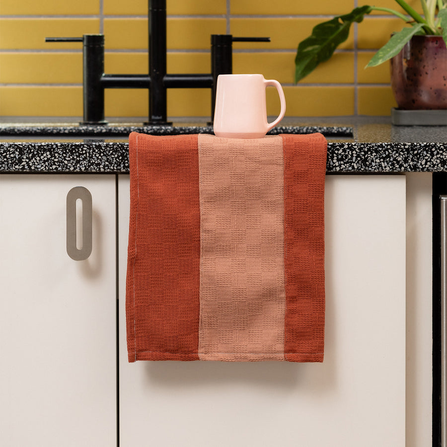 Stripe Pique Kitchen Towel