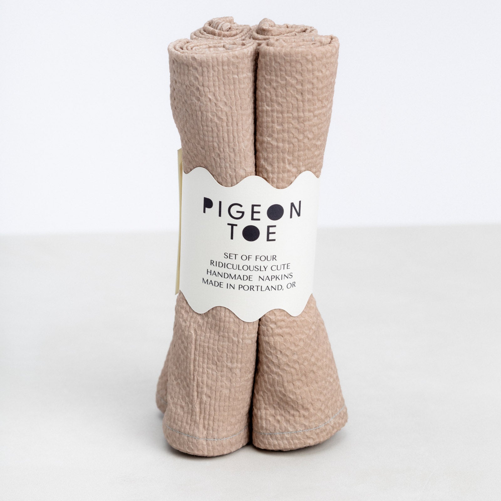 Bubble Cotton Napkins (Set of 4) Handmade