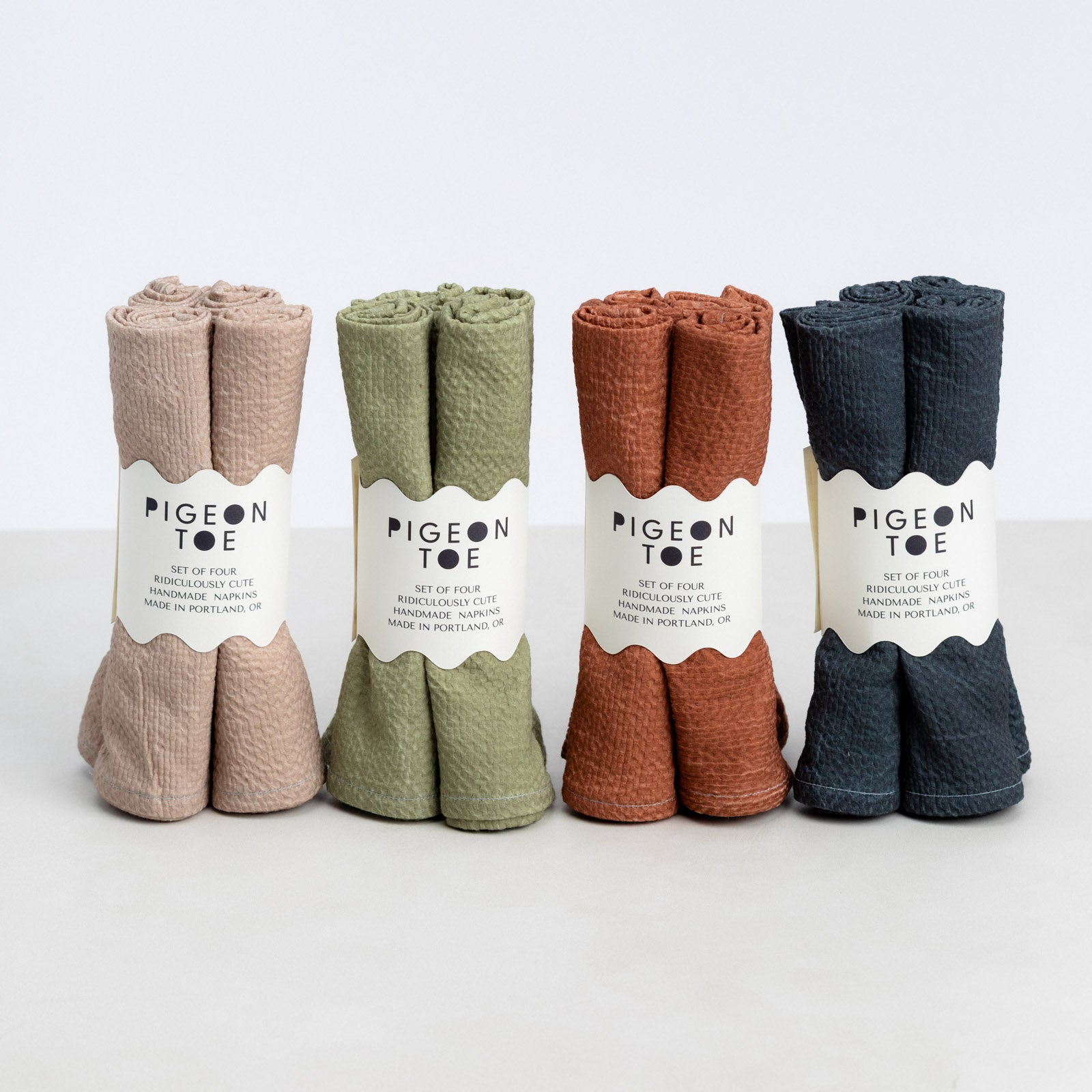 Bubble Cotton Napkins (Set of 4) Handmade