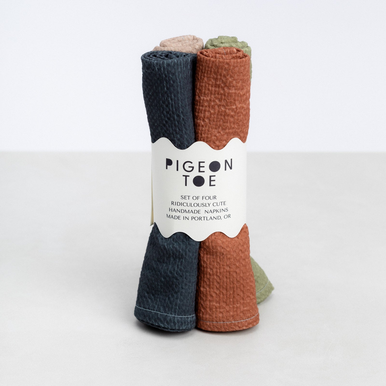 Bubble Cotton Napkins (Set of 4) Handmade