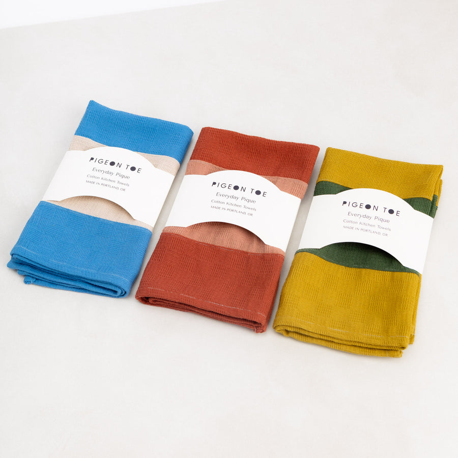 Stripe Pique Kitchen Towel