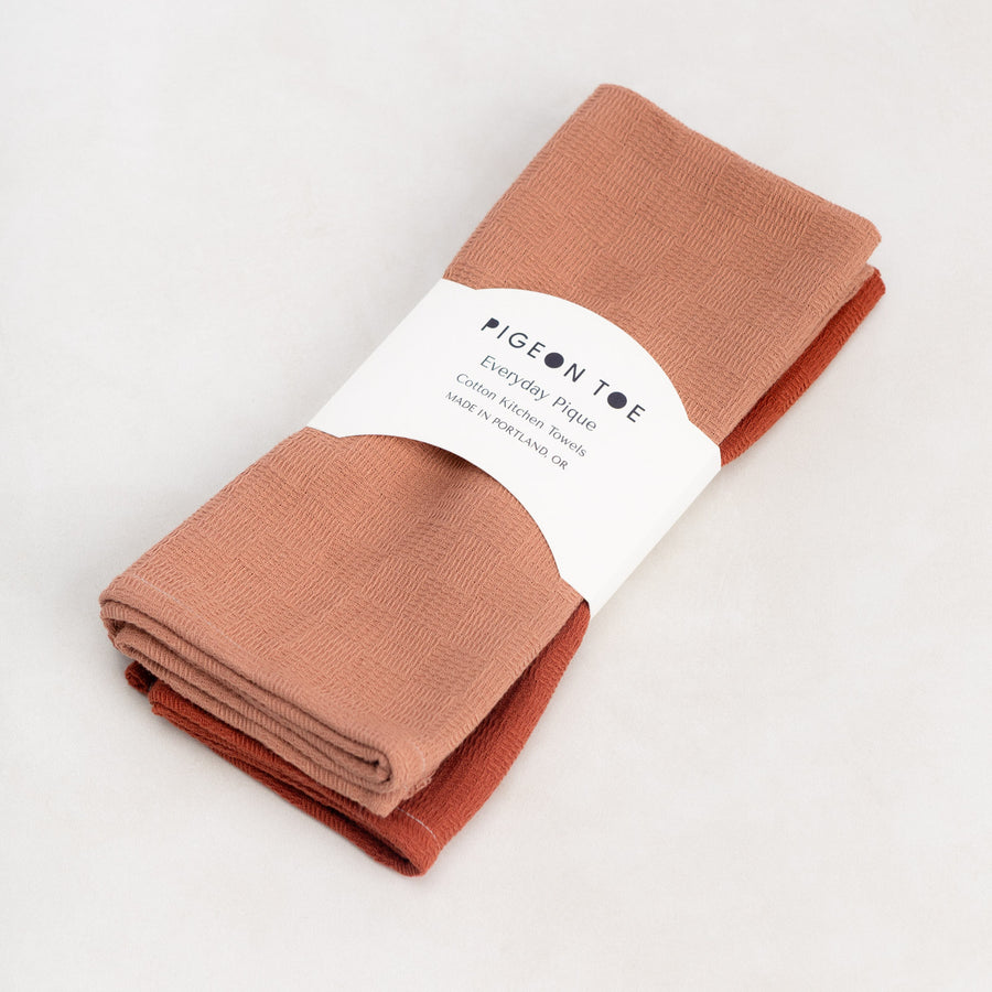 Everyday Pique Kitchen Towel (Set of 2)