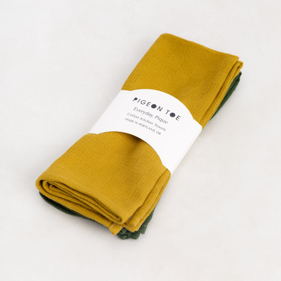 Everyday Pique Kitchen Towel (Set of 2)