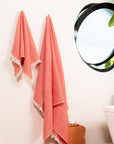 Hand Loomed Cotton Waffle Hand Towel