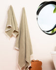 Hand Loomed Cotton Waffle Hand Towel