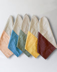 Duo Tone Napkins (Set of 4) Handmade