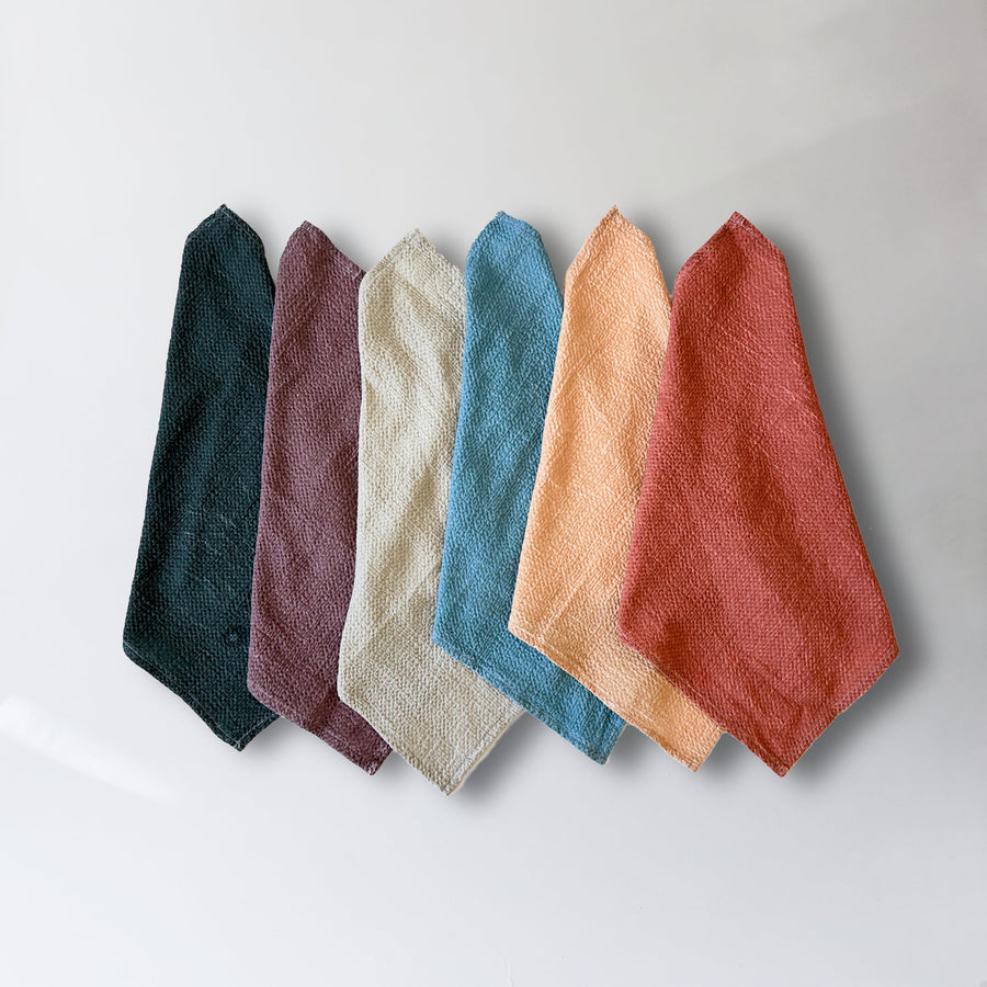 Bubble Cotton Napkins (Set of 4) Handmade