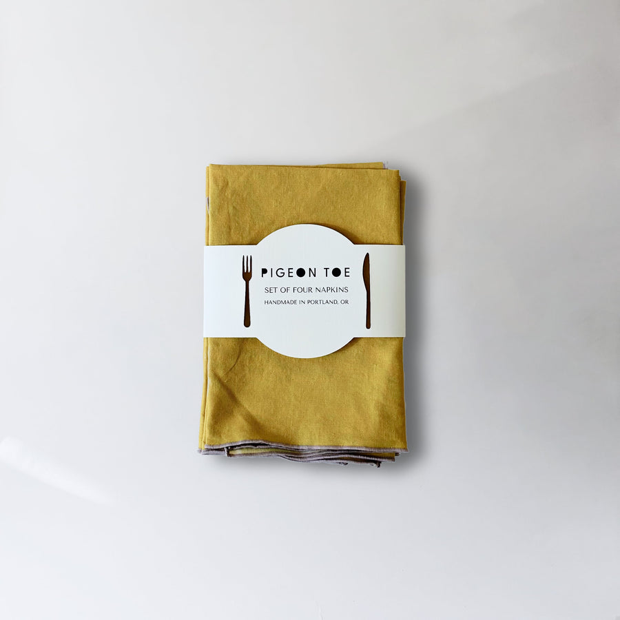 Linen-Cotton Napkins (Set of 4) Handmade