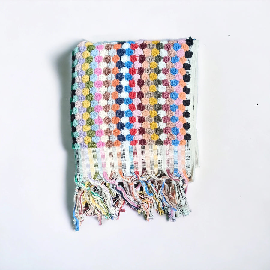 Pompom Turkish Hand Towel