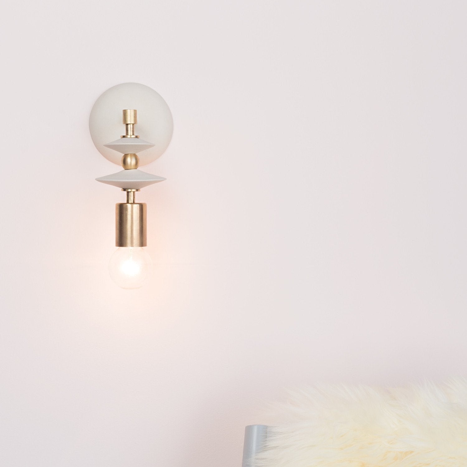 Beaded Sconce : Saucers