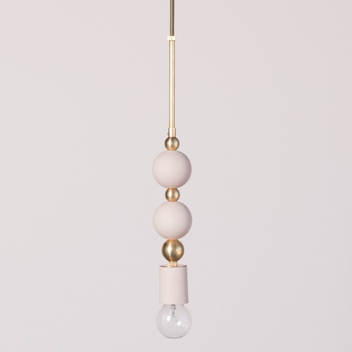 Beaded Pendant Lamp : Spheres