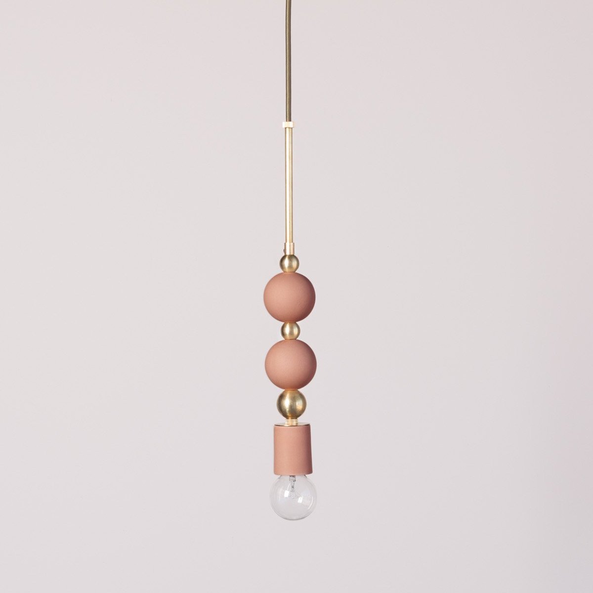 Beaded Pendant Lamp : Spheres