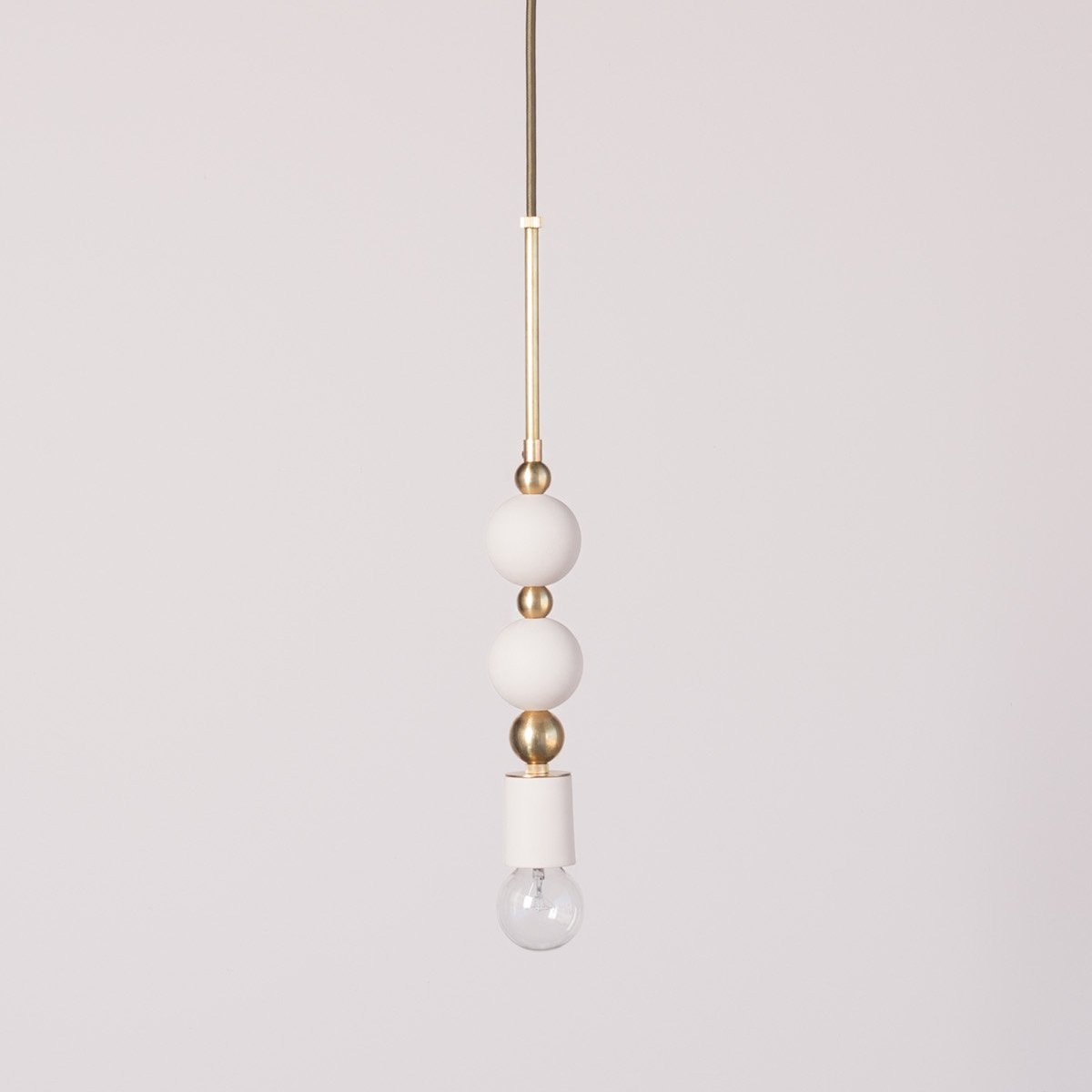 Beaded Pendant Lamp : Spheres