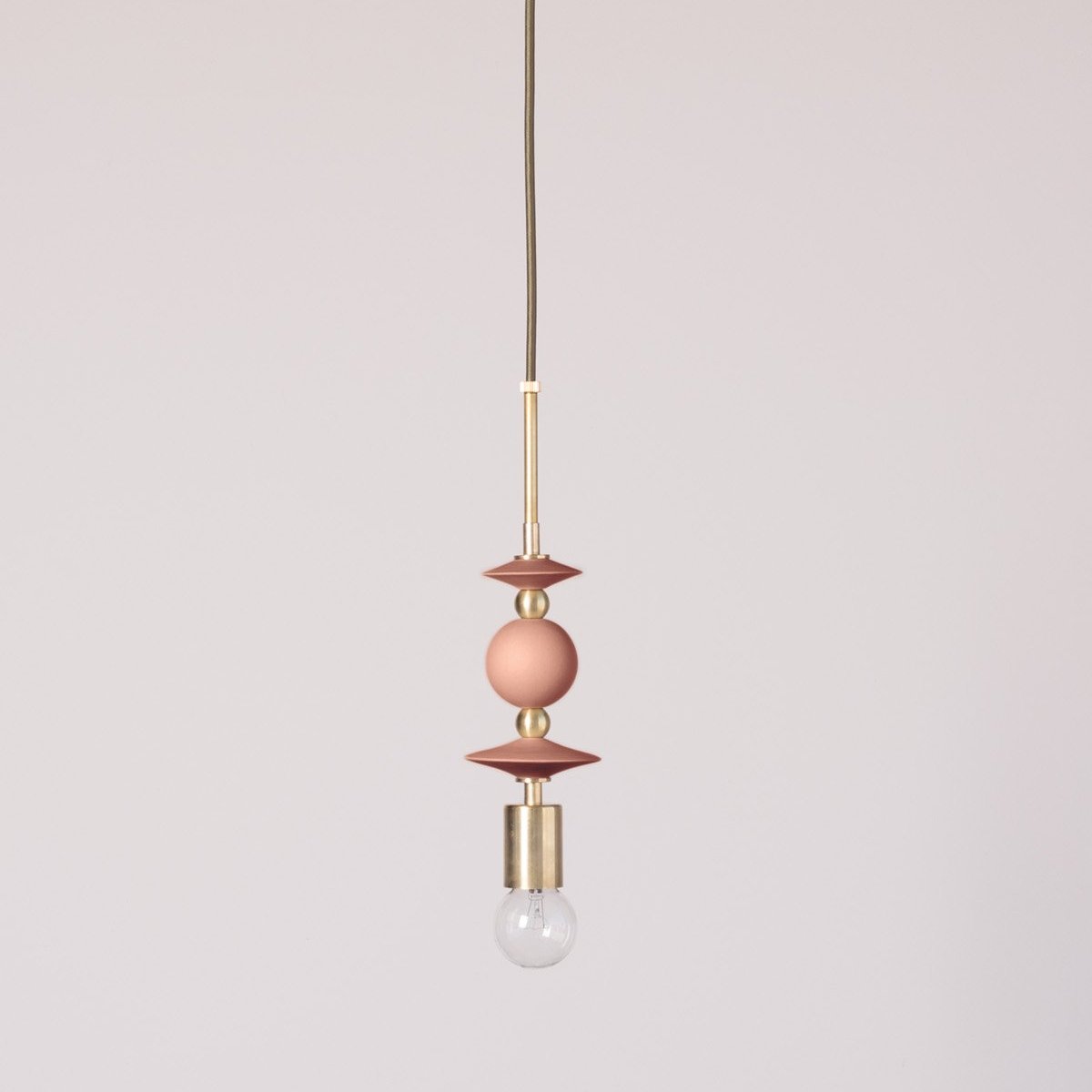 Beaded Pendant Lamp : Saucers