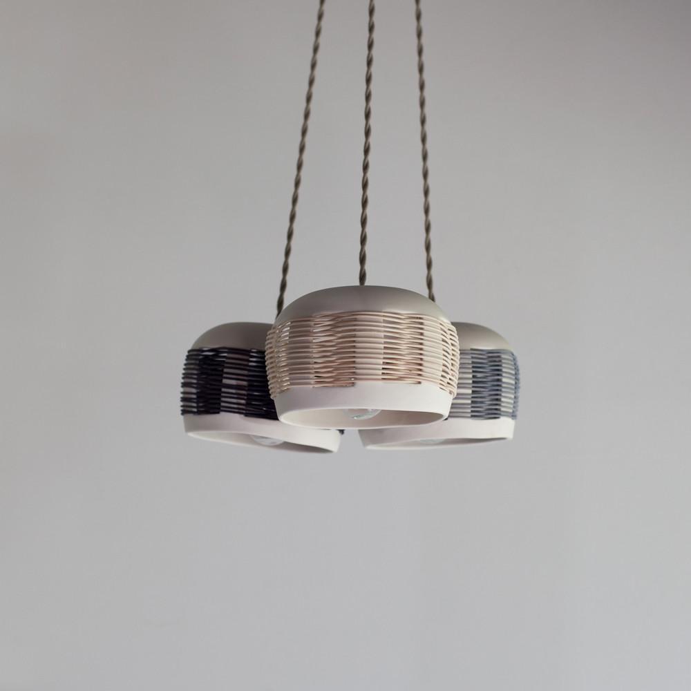 Woven Cluster Chandelier